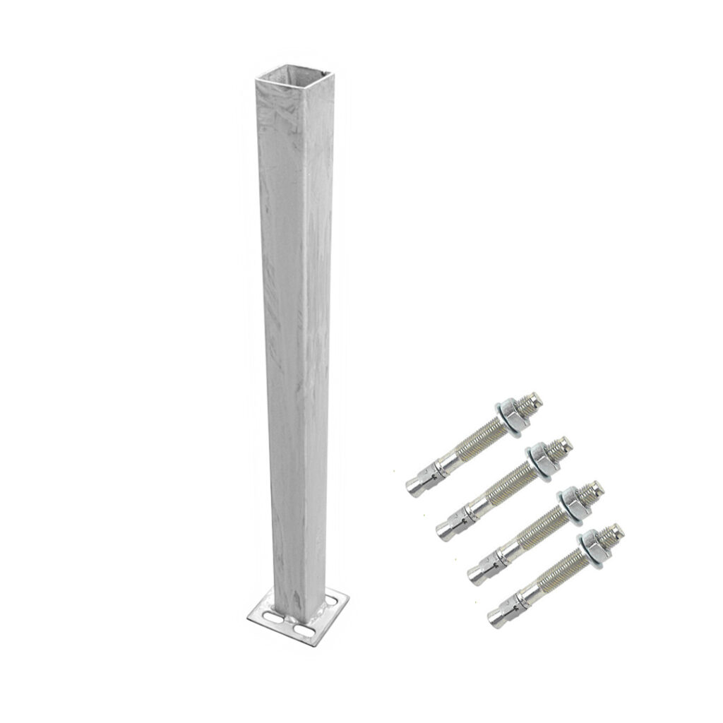 steel post mount