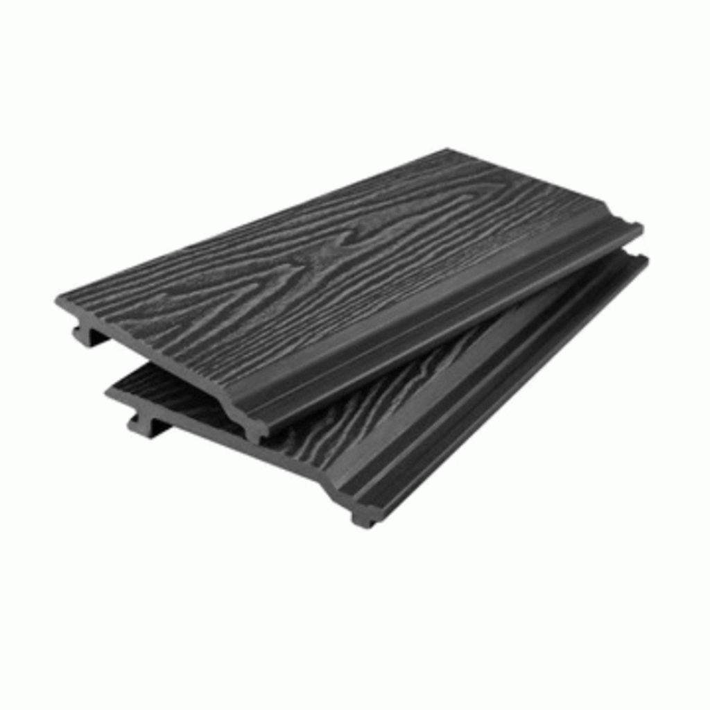 Black Woodgrain Cladding