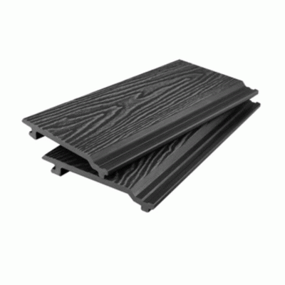 Black Woodgrain Cladding