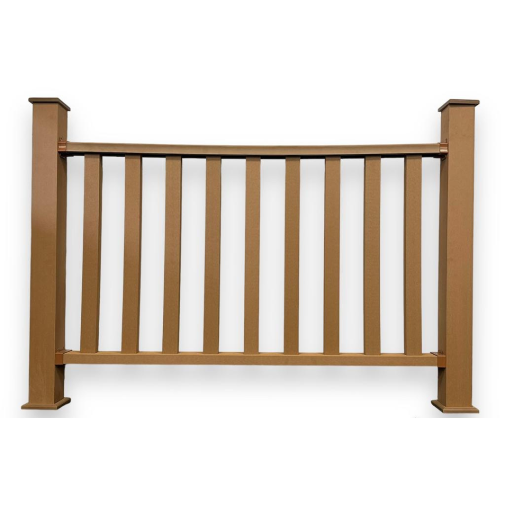 light brown balustrade