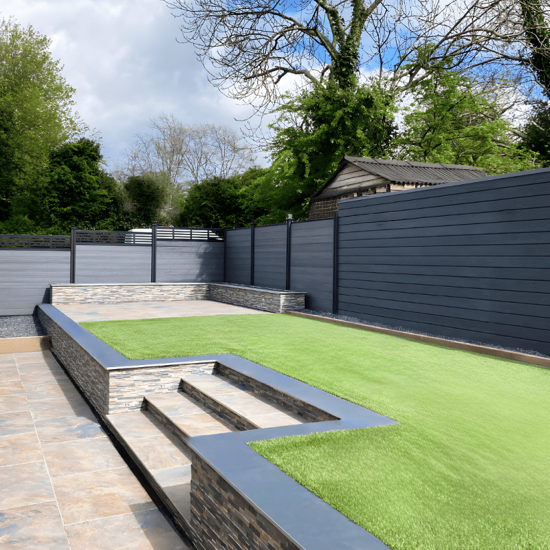 charcoal fence