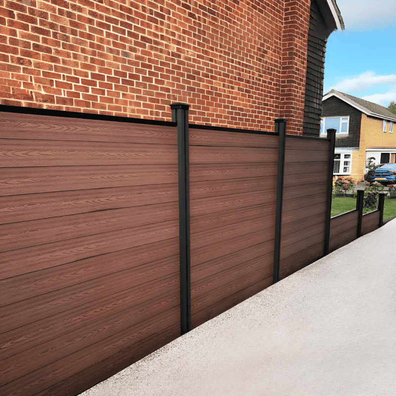 dark brown gate