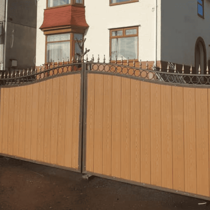 light oak gate