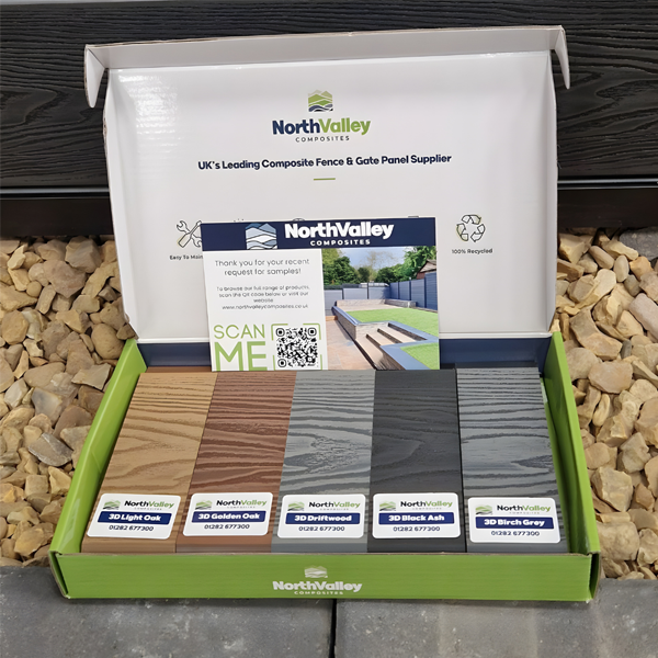slatted fence panel samples