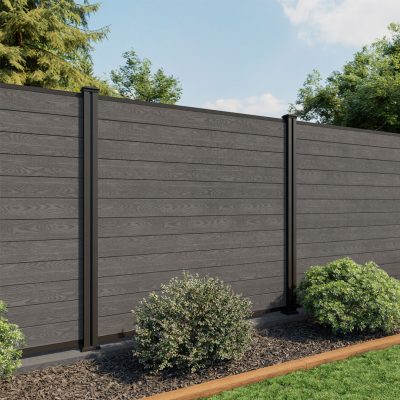 Composite Fence Panels without Decorative Screen