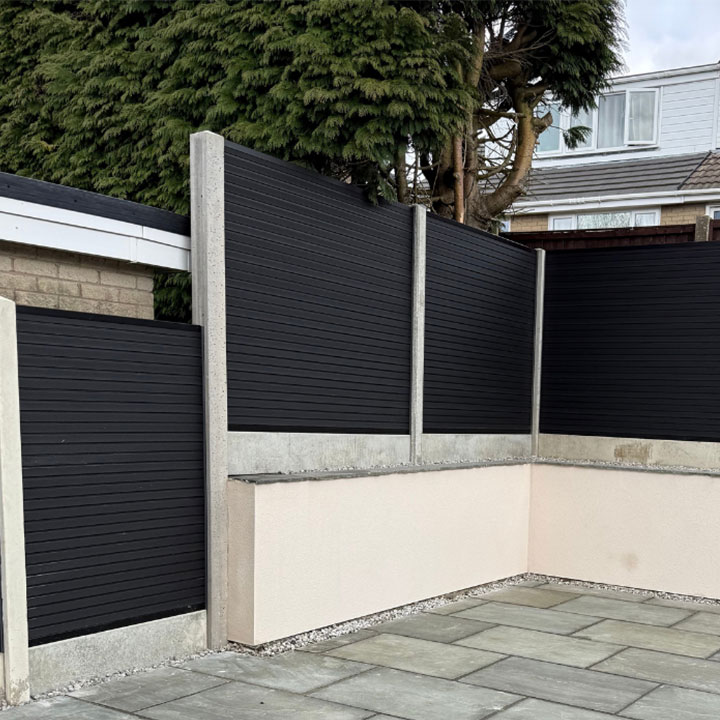 Slatted-Fence-Concrete-Post-Black-2