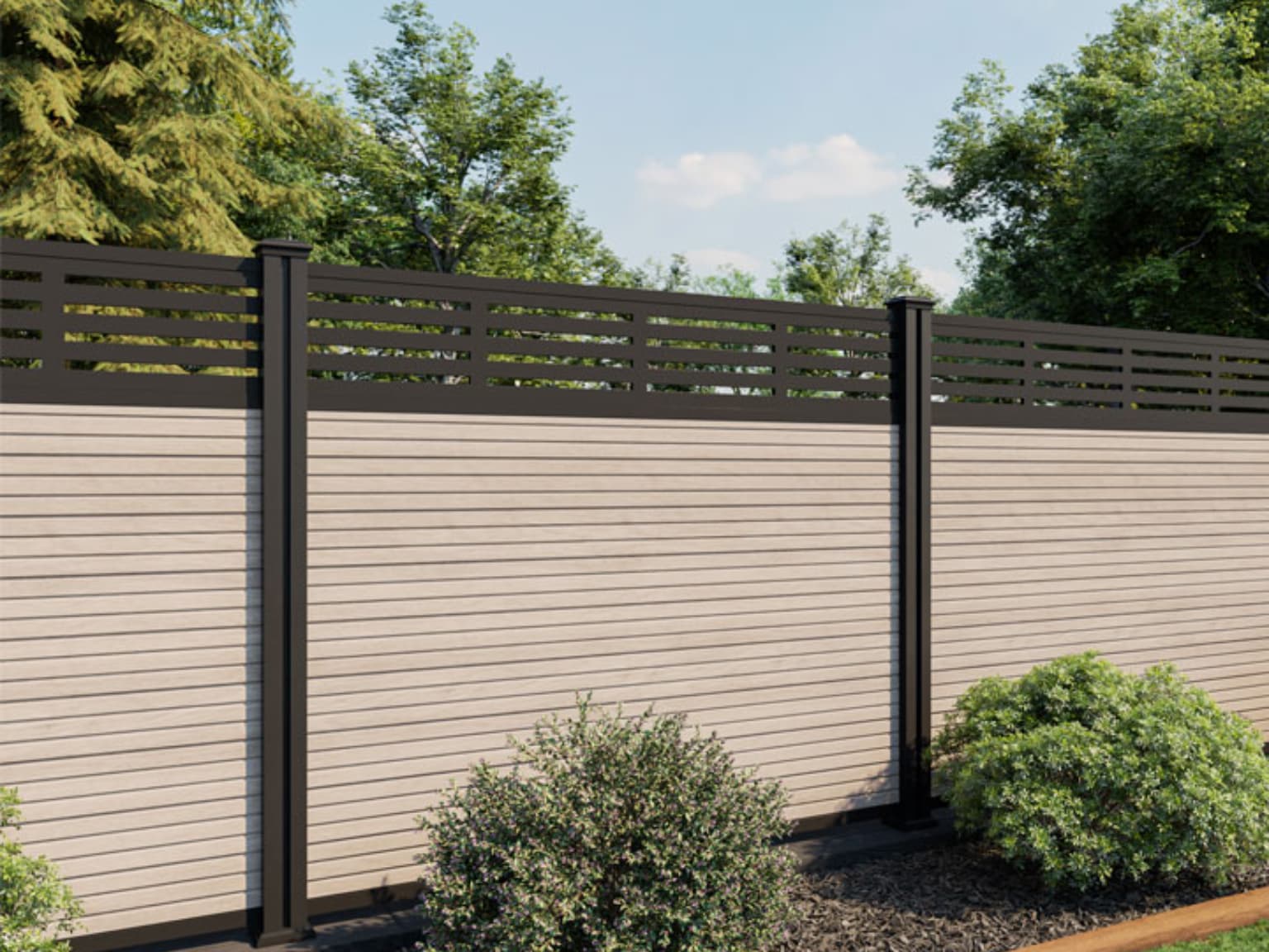 Antique fence panels